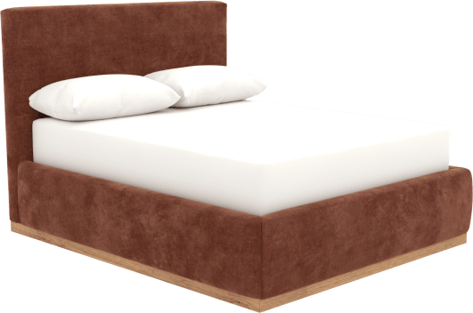 Haven Gas Lift Bed Muse Rust color Muse Rust
