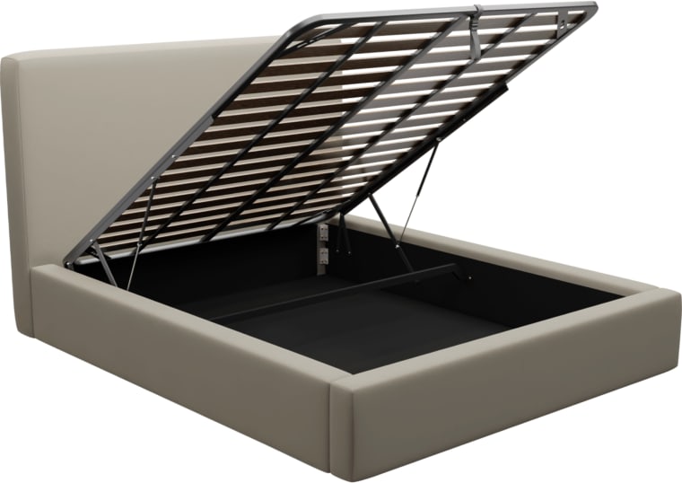 Felix Gas Lift Bed Plaza Natural color Plaza Natural