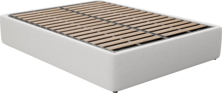 Leo Gas Lift Bed Base Muse Frost color Muse Frost