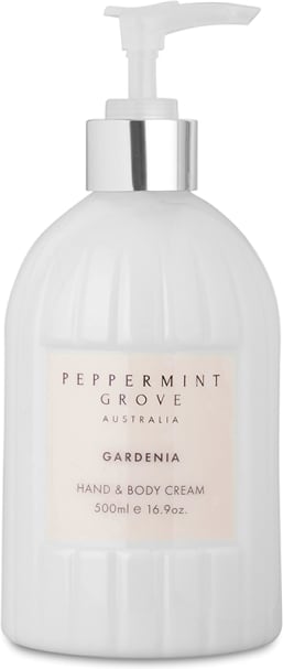 Peppermint Grove Hand & Body Cream Gardenia - 500ml 
