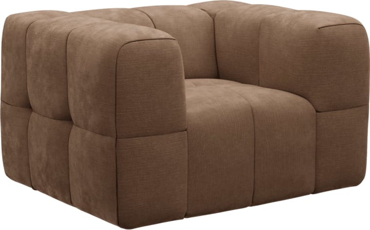 Lucello Armchair Tribute Chestnut color Tribute Chestnut