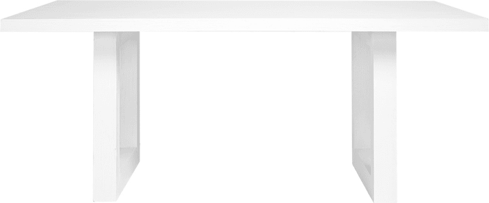Balmain Dining Table White color White