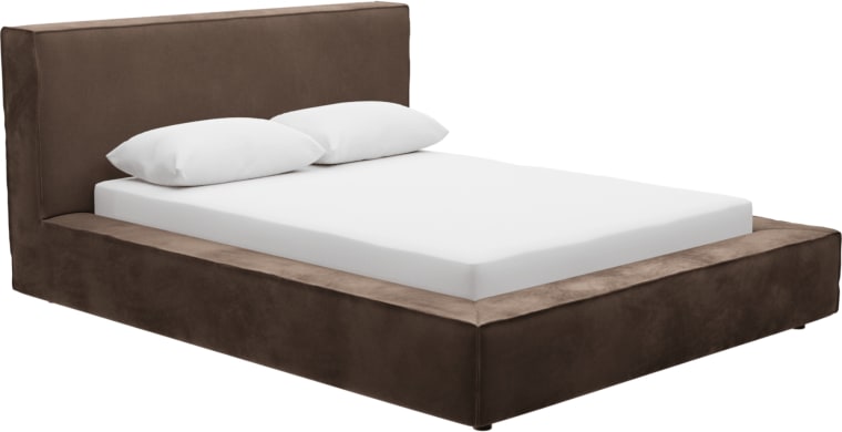 Riley Muse Chocolate Bed Slip Cover color Muse Chocolate