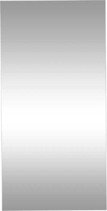 Tuileries Floor Mirror White - 100cm x 200cm color White