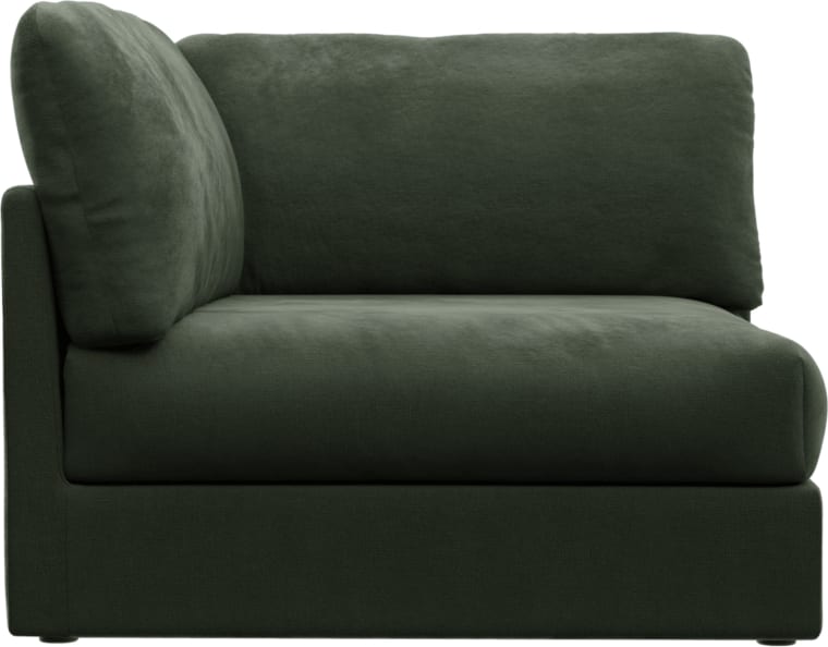 Finley Muse Forest Corner Sofa Chair Module color Muse Forest