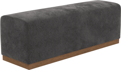Havana Bed End California Charcoal color California Charcoal