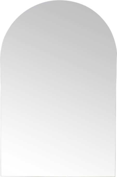 Mansour Arched Floor Mirror (Large) White - 140cm x 215cm color White