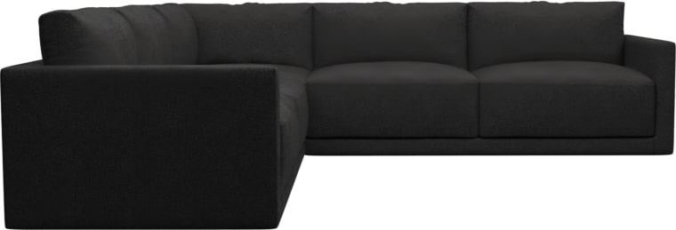 Haven California Charcoal Modular Sofa - 7 Seater color California Charcoal