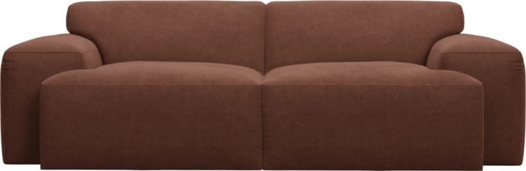 Copenhagen Muse Rust Sofa - 2 Seater color Muse Rust