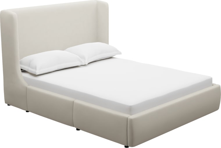 Lucy Drawer Bed Toorak Pearl color Toorak Pearl