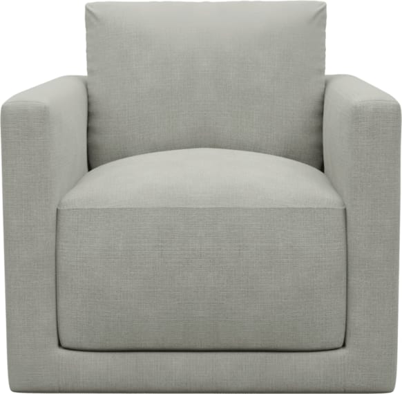 Haven Toorak Pebble Swivel Chair color Toorak Pebble