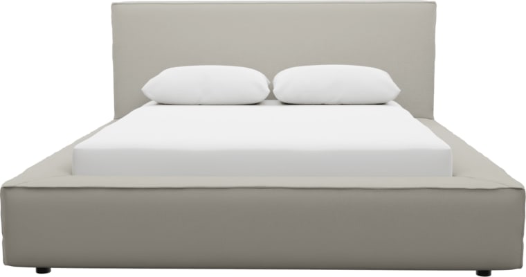 Riley Bed Frame View Cream color View Cream