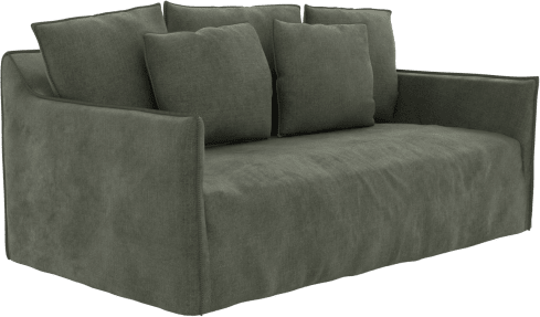 Como Tribute Dark Jade Sofa -  2.5 Seater color Tribute Dark Jade