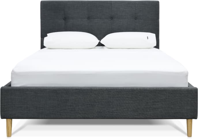 Talia Bed frame Charcoal color Charcoal