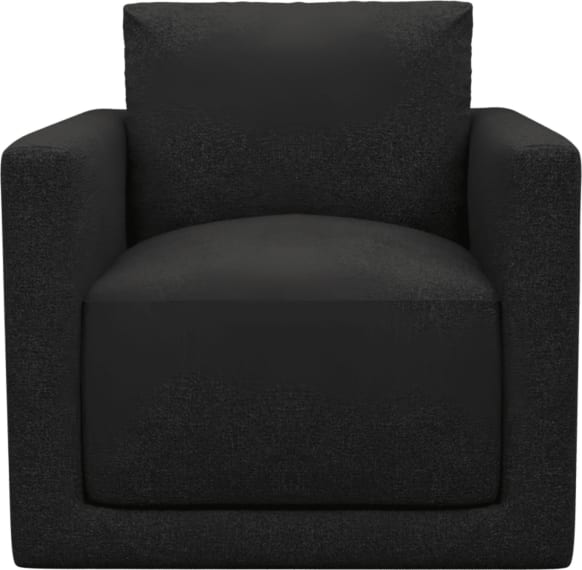 Haven California Charcoal Swivel Chair color California Charcoal