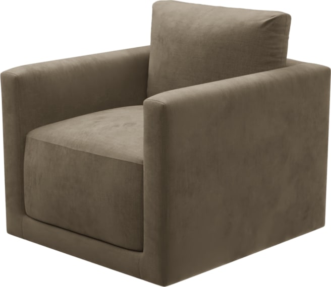 Haven Tribute Walnut Swivel Chair color Tribute Walnut