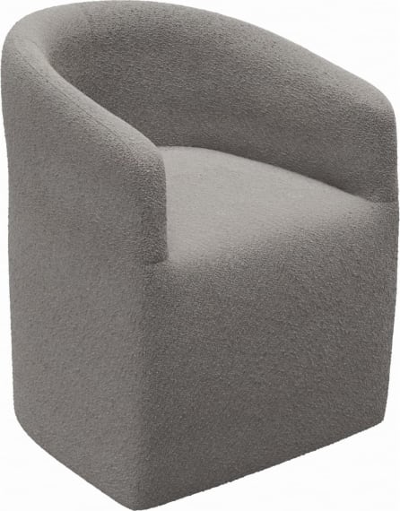 Bowery Dining Chair Boucle Pumice color Boucle Pumice