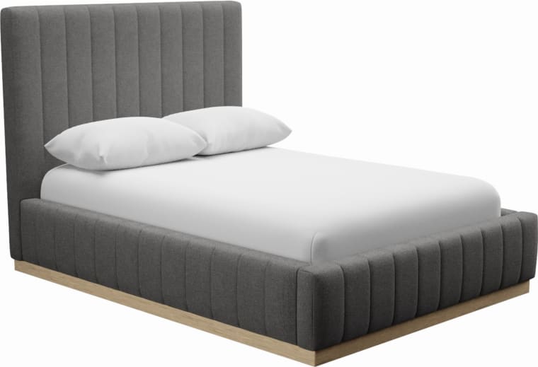 Brentwood Gas Lift Bed California Slate color California Slate