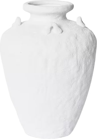 Aziza Vase White - 45cm color White