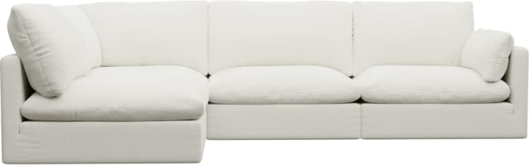 Willow Tribute Shell Corner Sofa - 4 Seater LAF Terminal color Tribute Shell