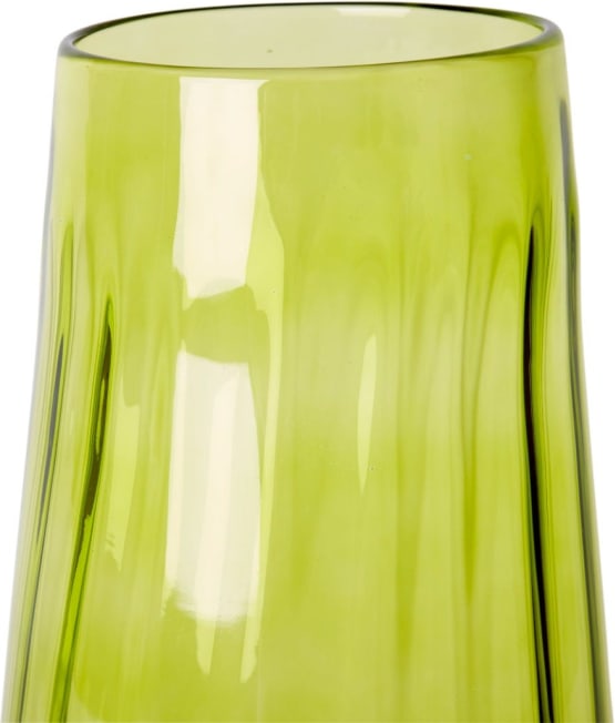 Demi Tall Vase - 17 x 17 x 35cm color Smoky Green