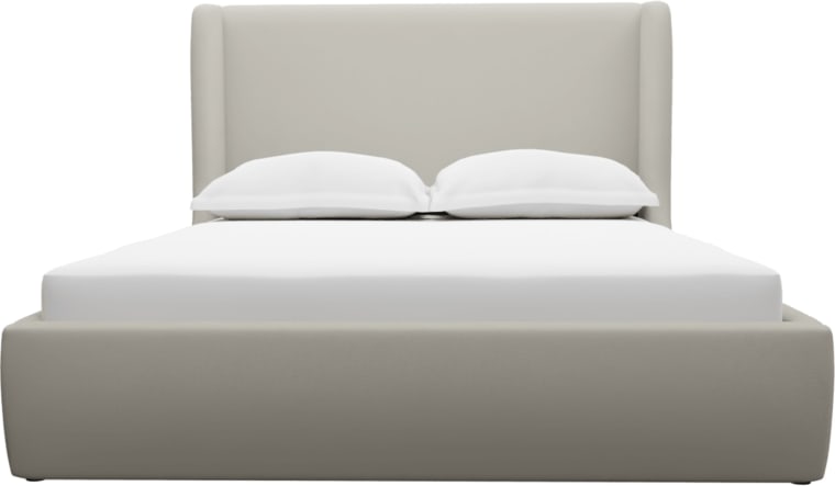 Lucy Drawer Bed View Cream color View Cream