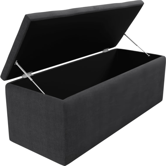 Leo Blanket Box Plaza Flint Grey color Plaza Flint Grey