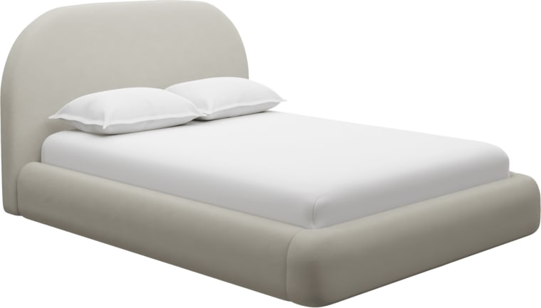 Capri Gas Lift Bed California Ivory color California Ivory