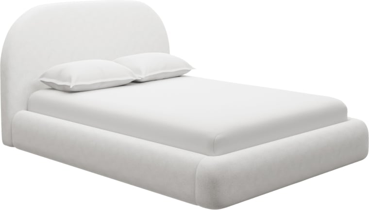 Capri Gas Lift Bed Noa Fog color Noa Fog