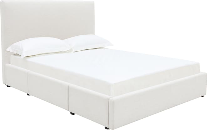 Aria Drawer Bed California Ivory color California Ivory