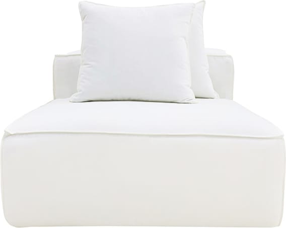 Riley Sofa Modules Slip Covers Muse Frost color Muse Frost