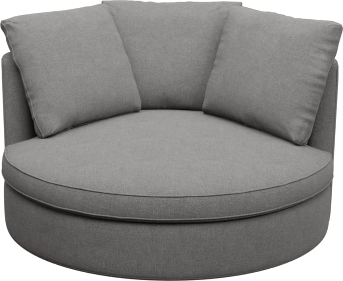 Adore California Slate Swivel Chair color California Slate