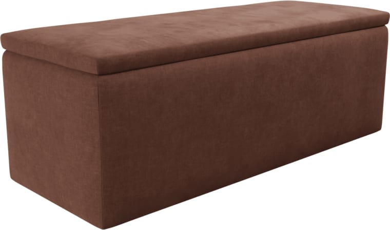 Leo Blanket Box Muse Rust color Muse Rust