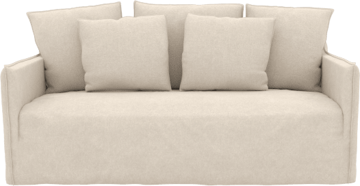 Como Tribute Shell Sofa -  2.5 Seater color Tribute Shell