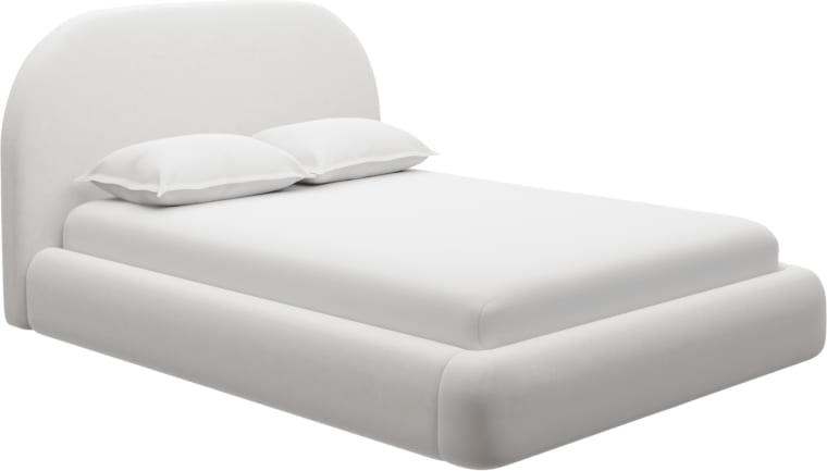 Capri Gas Lift Bed Muse Frost color Muse Frost