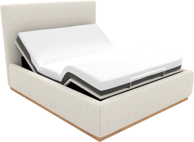 Haven Adjustable Bed California Ivory color California Ivory