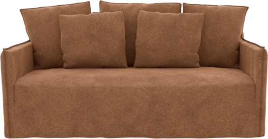 Como Tribute Chestnut Sofa -  2.5 Seater color Tribute Chestnut