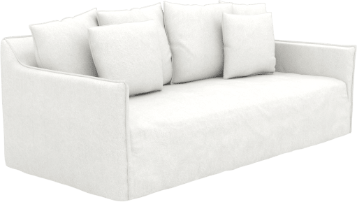 Como Muse Frost Sofa -  3 Seater color Muse Frost