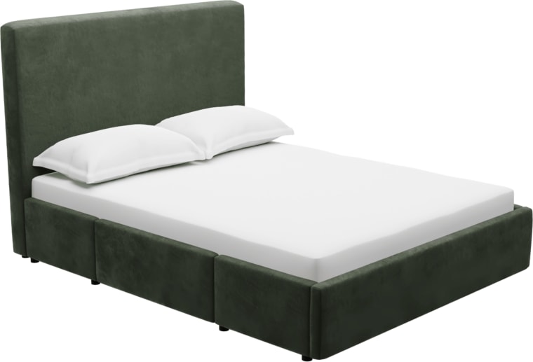 Aria Drawer Bed Muse Forest color Muse Forest