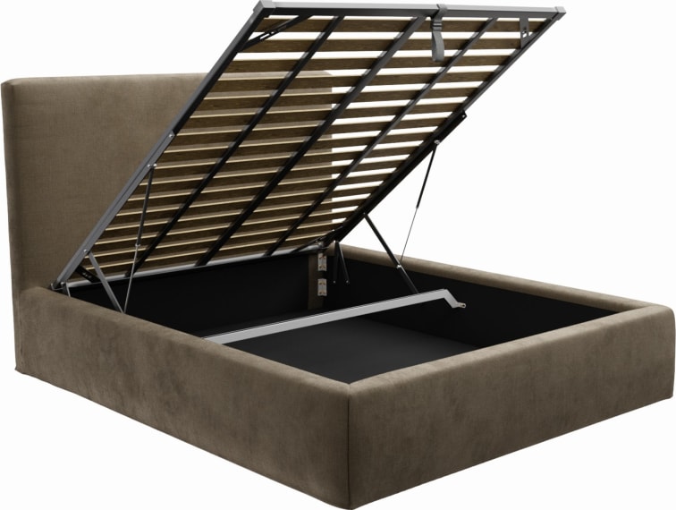 Willow Gas Lift Bed Tribute Walnut color Tribute Walnut