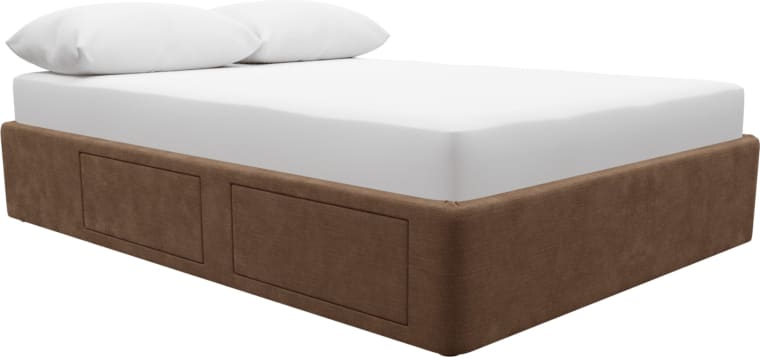 Zenith Storage Drawer Bed Base Tribute Chestnut color Tribute Chestnut