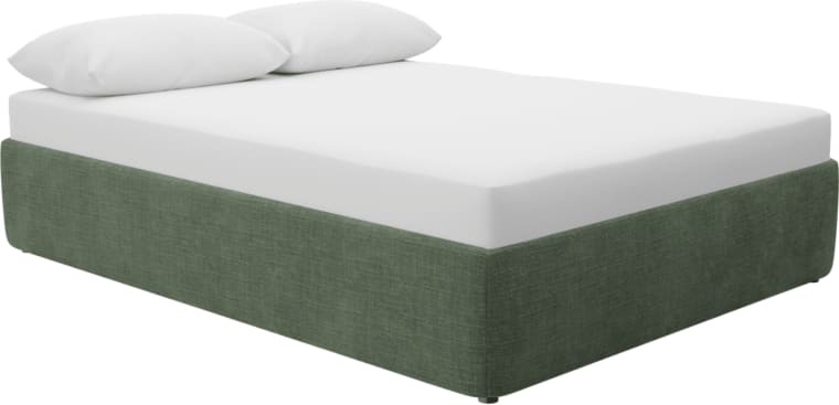 Leo Bed Base Tribute Dark Jade color Tribute Dark Jade