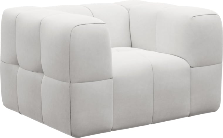 Lucello Armchair Muse Frost color Muse Frost