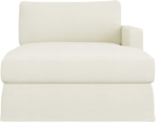 Sunday Tribute Ice Right Arm Facing Chaise Module color Tribute Ice