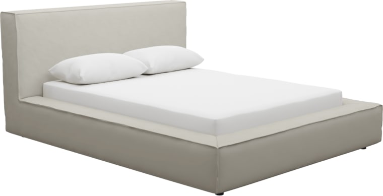 Riley Bed Frame California Ivory color California Ivory