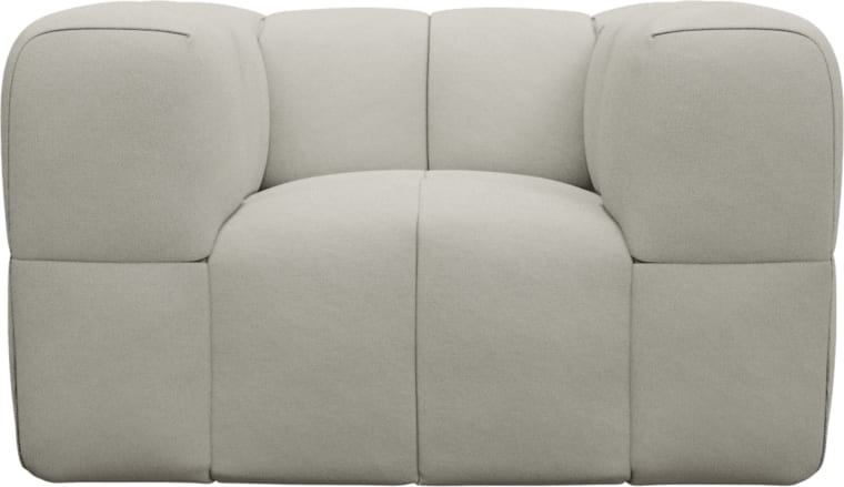 Lucello Armchair California Ivory color California Ivory