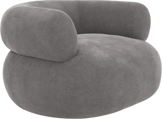 Colette Tribute Storm Swivel Armchair color Tribute Storm
