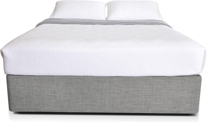Mode Storage Bed Base Light Grey color Light Grey