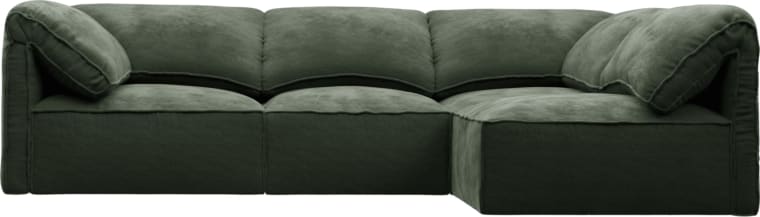 Kai Muse Forest Modular Sofa - 4 Seater color Muse Forest