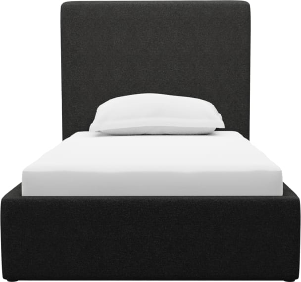 Aria California Charcoal Left Drawer Storage Bed color California Charcoal